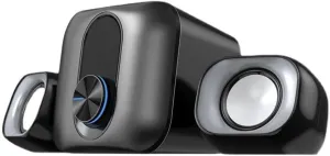2.1 Multimedia Wired Speakers for Computer, Desktop, and Notebook, Stereo Subwoofer, USB Powered, Volume Control for Gaming and Music