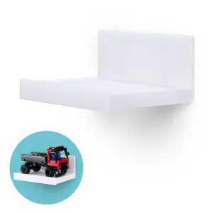 5.4" Adhesive Wide Floating Shelf (180) for Security Cameras, Baby Monitors, Speakers, Plants & More (139mm x 96mm / 5.4 x 3.7)