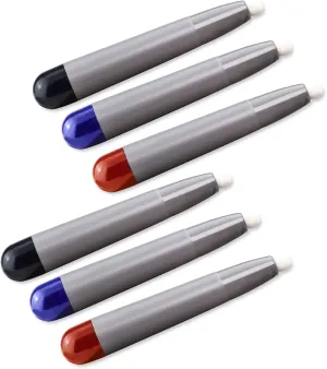 6 Pcs Whiteboard Optical Touch Pen, Education Touch Infrared Screen Pen, Touch Screen Pen for Electronic Whiteboard Presentations, Touch Screen Presentations