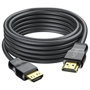 8K Fiber Optic HDMI Cable CL3 Rated(24.6ft),48Gbps Long HDMI 2.1 Cable[8K@60Hz,4K@120Hz] with Lock Connector,Compatible with TVs,Displays,Desktop,Laptops,Projectors,Gaming Consoles