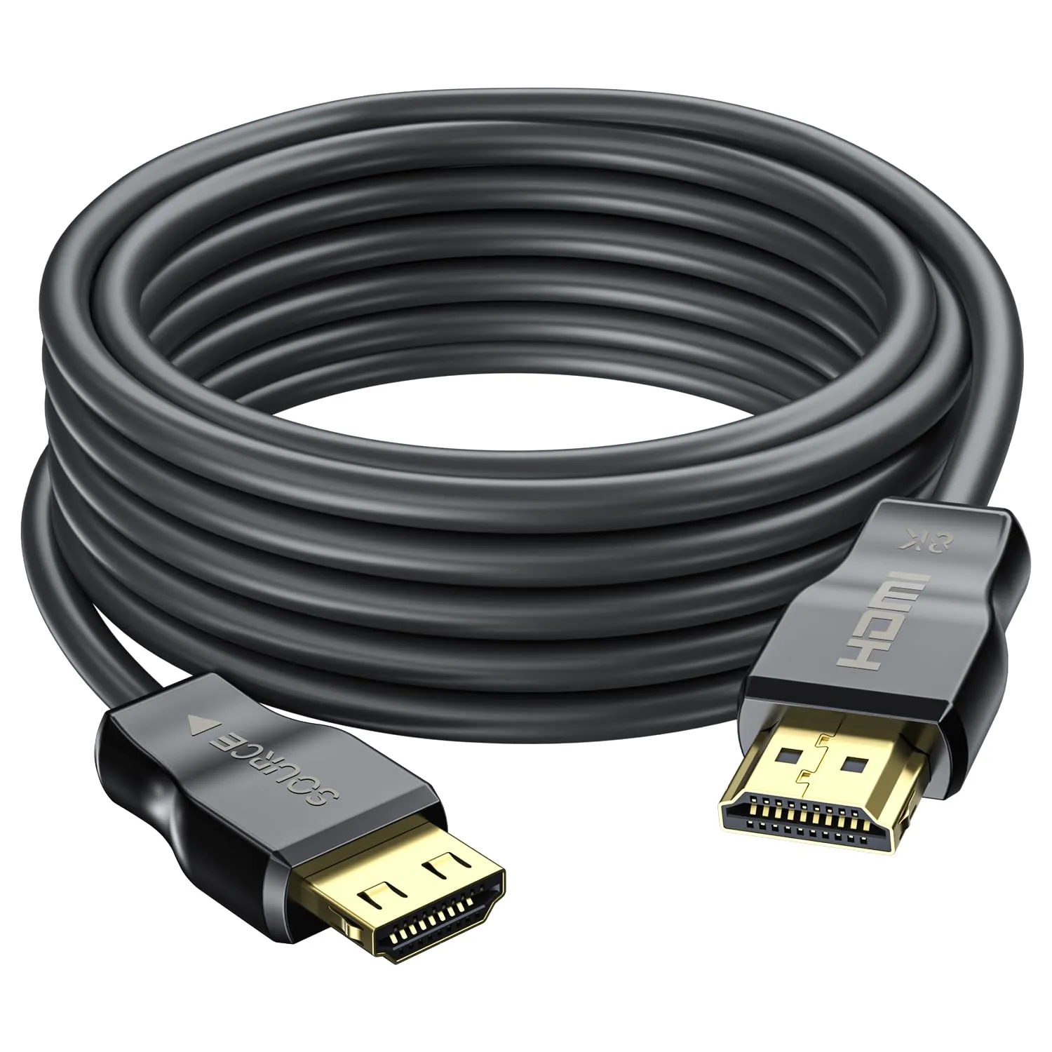 8K Fiber Optic HDMI Cable CL3 Rated(24.6ft),48Gbps Long HDMI 2.1 Cable[8K@60Hz,4K@120Hz] with Lock Connector,Compatible with TVs,Displays,Desktop,Laptops,Projectors,Gaming Consoles
