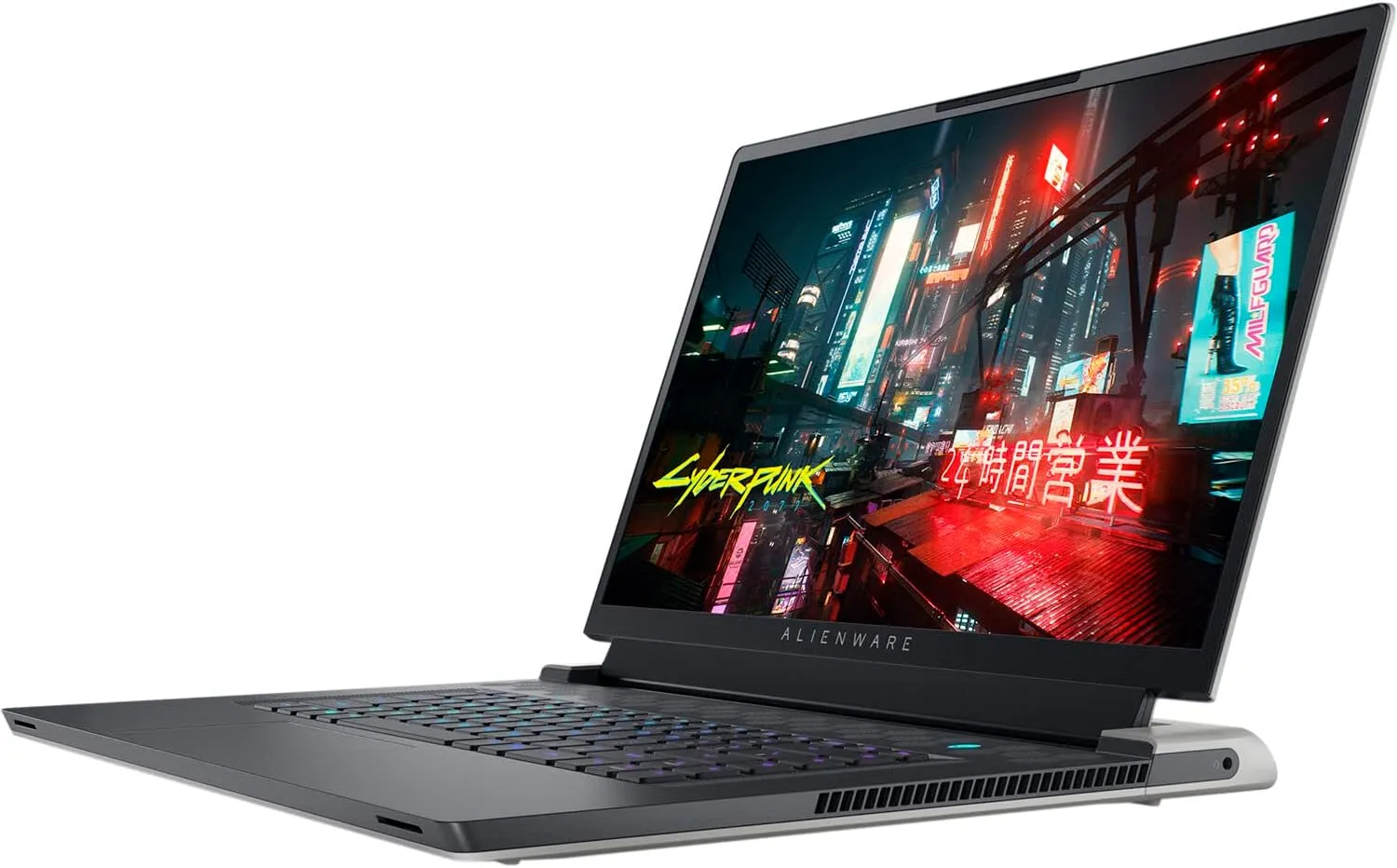 Alienware x17 R2 Gaming Laptop (17.3" 480Hz FHD, Intel 20-Core i9-12900H, 32GB DDR5 RAM, 1TB PCIe SSD, NVIDIA GeForce RTX 3080 16GB) Per-key RGB Backlit, Thunderbolt, Win 11 Home, Lunar Light
