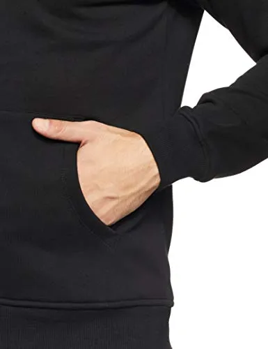 Allen Solly Men's Cotton Hooded Neck Sweatshirt (ASSTORGPK64027_Black_L)