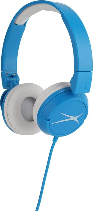 Altec Lansing Over The Ears Kids Headphones - Volume Limiting Technology for Developing Ears, Ages 3-5, Perfect for Learning from Home, Blue