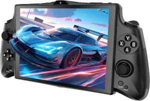 Android Gaming Tablet with 8GB RAM 256GB ROM 2.4GHz Octa Core USB HDMI WiFi Joystick, Android Handheld Game Console for Online Retro Video 3D Game with 8" 2K FHD Display for Adult Kids Gamer