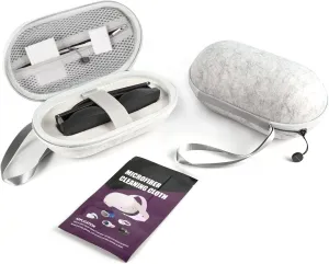 AR Glasses Carrying Case Compatible with XREAL Air 2/Air AR Glasses and Accessories, Smart Glasses Hard Case Suitable for Travel and Storage, Lightweight and Protable Protection