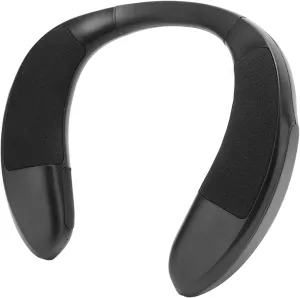 Asixxsix Neckband Bluetooth Speaker, 3D Stereo Noise Cancelling Hands Neck Speaker Wearable Speaker with Mic Portable Bluetooth Speaker for Home Sport Outdoor Cycling Hiking