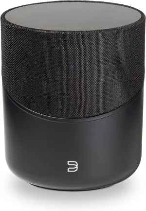 Bluesound Pulse M Omni-Hybrid Wireless Music Streaming Speaker with Bluetooth - Black - Compatible with Alexa and Siri