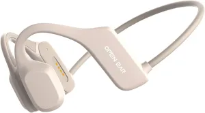 Bone Conduction Headphones Open Ear Headphones Open Ear Headphones Wireless Bluetooth 5.2 Bone Conduction Earbuds Running Headphones IPX5 Waterproof Sport Headphones for Gym Cycling(White)