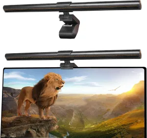 Computer Monitor Light Bar, Monitor Lamp with Touch Control, USB Powered, Dimmable Monitor Desk Lamp, No Screen Glare LED Screen Bar for Office/Game/Desk