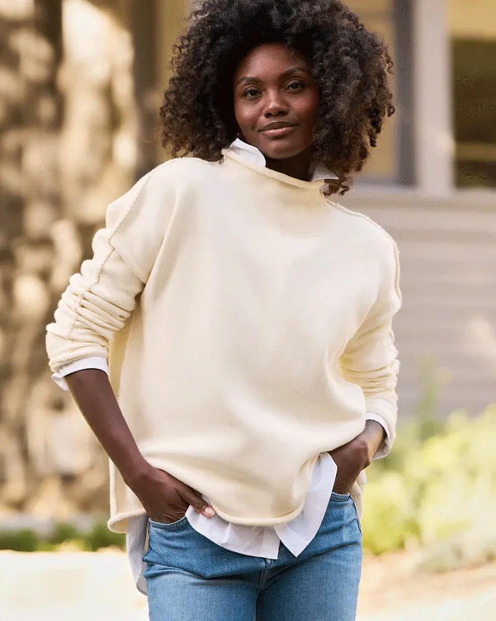 Cream Monterey Sweater
