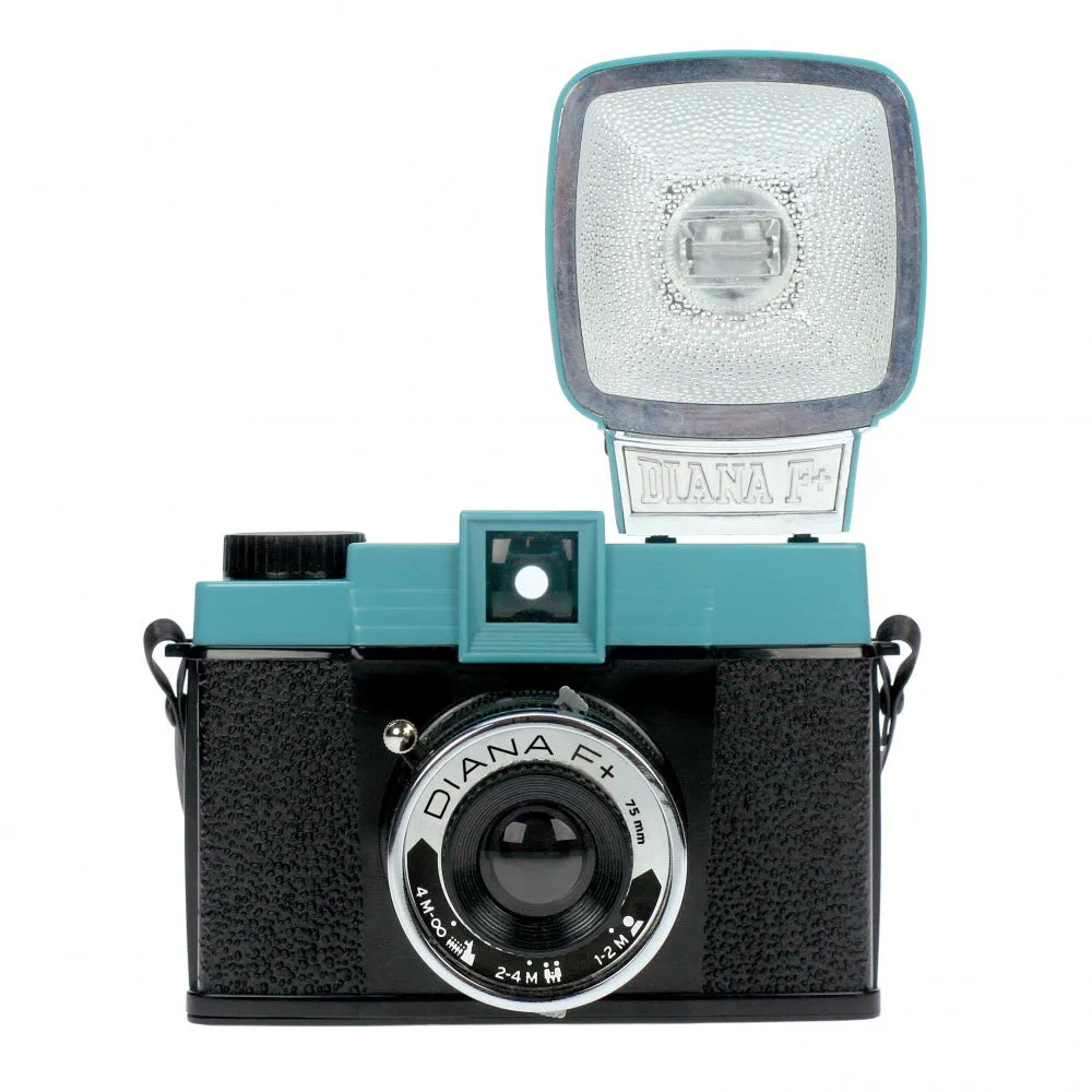 Diana F  Medium Format Camera and Flash