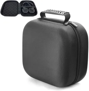 EVA Hard Shell Carrying Case for Pioneer HDJ2000MK2/HDJ-X5/X7/X10 Headphones, Lightweight Waterproof Storage Bag with Soft Interior, Protective Travel Case for DJ Equipment