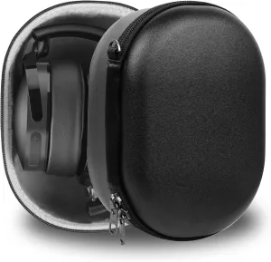 Geekria PRO Rugged Headphones Case Compatible with Skullcandy Crusher EVO, Crusher ANC 2, Hesh 3, Riff 2, Riff, Hard Shell, Durable, Multi-Layer Protection Travel Carrying Bag (Black)