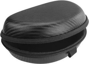 Geekria Shield Case Compatible with Logitech H600, H800, H900, Zone Wireless Headphone, Replacement Protective Hard Shell Travel Carrying Bag with Cable Storage (Black)