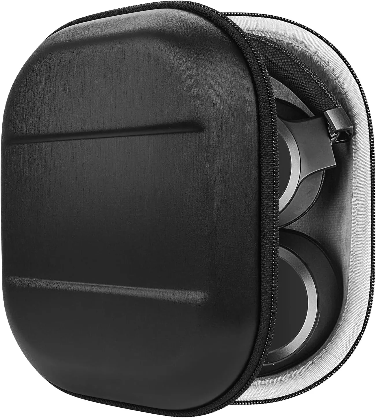 Geekria Shield Headphones Case Compatible with JBL Tune 770NC, Tour ONE, Live 770NC, Live 650BTNC, Tune 750, E65 BTNC Case, Replacement Hard Shell Travel Carrying Bag with Cable Storage (Black)