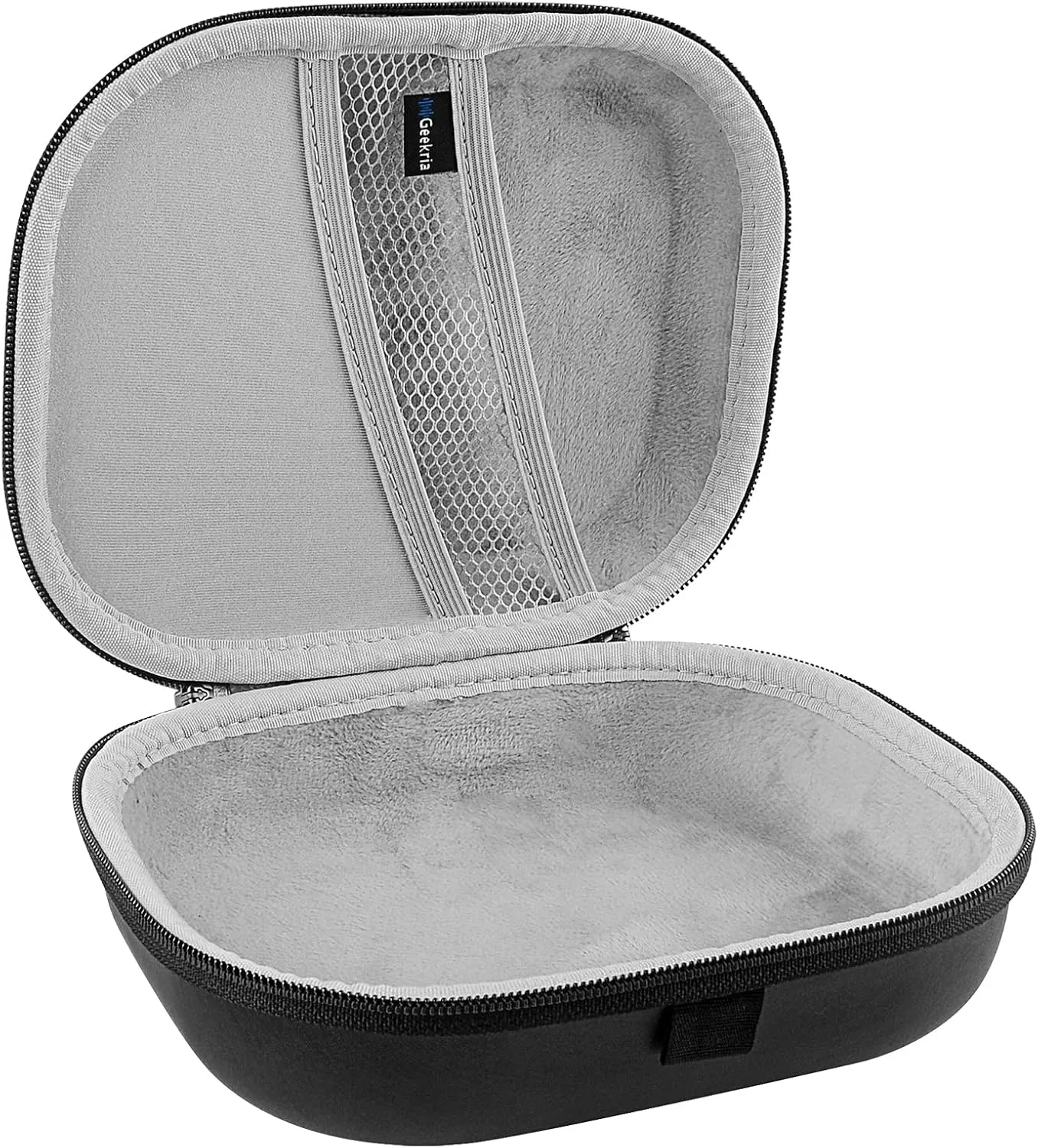 Geekria Shield Headphones Case Compatible with JBL Tune 770NC, Tour ONE, Live 770NC, Live 650BTNC, Tune 750, E65 BTNC Case, Replacement Hard Shell Travel Carrying Bag with Cable Storage (Black)