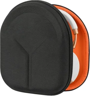 Geekria Shield Headphones Case Compatible with Parrot Zik 2.0, Zik 3, Zik Case, Replacement Hard Shell Travel Carrying Bag with Cable Storage (Black)