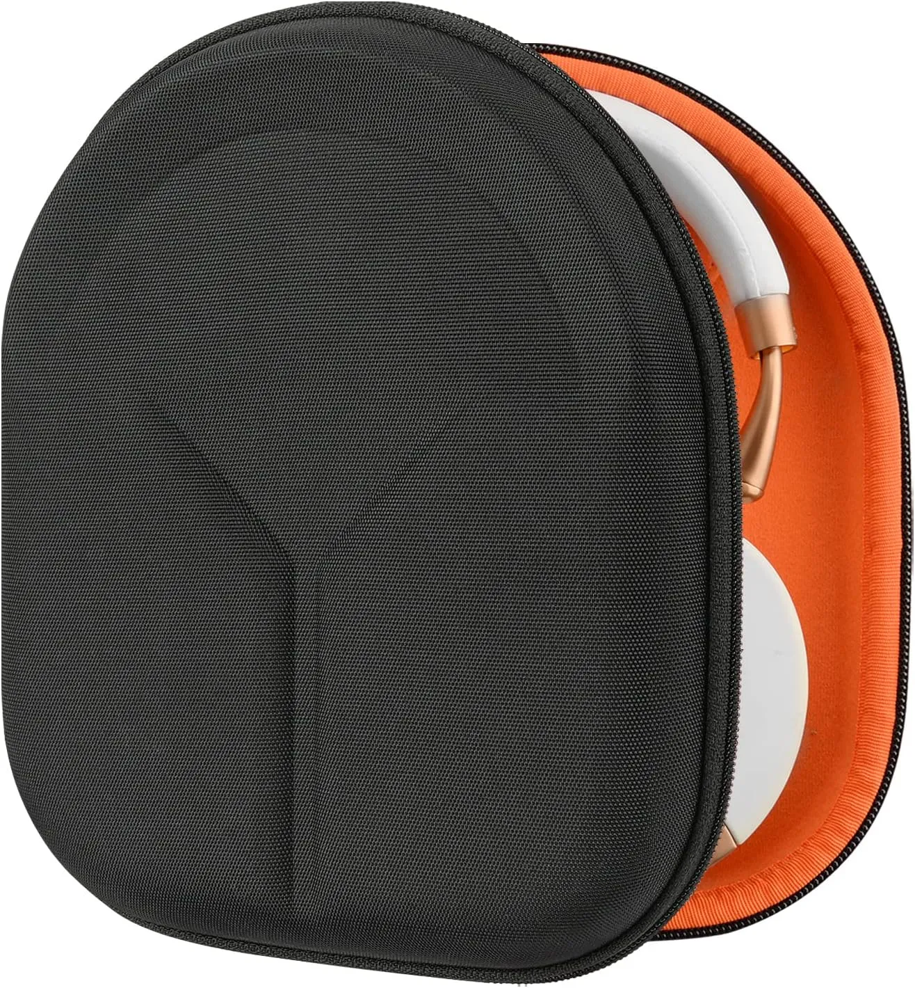 Geekria Shield Headphones Case Compatible with Parrot Zik 2.0, Zik 3, Zik Case, Replacement Hard Shell Travel Carrying Bag with Cable Storage (Black)