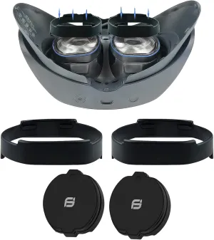Glasses Spacer Protector for VR 2 Glasses Lens Insert Anti-Scratch Ring Magnetic Glasses Bumper Protect Myopia Glasses from Scratching with Lens Protector Cover Fit for VR2