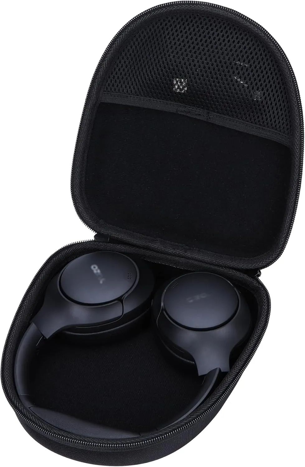 Hard Case Compatible with TOZO HT2 / BERIBES WH202A / Uliptz WH203A / KVIDIO WH201A / Picun B8 / RUNOLIM RUWH301AB-US3 Hybrid Active Noise Cancelling Headphones (Black Case)