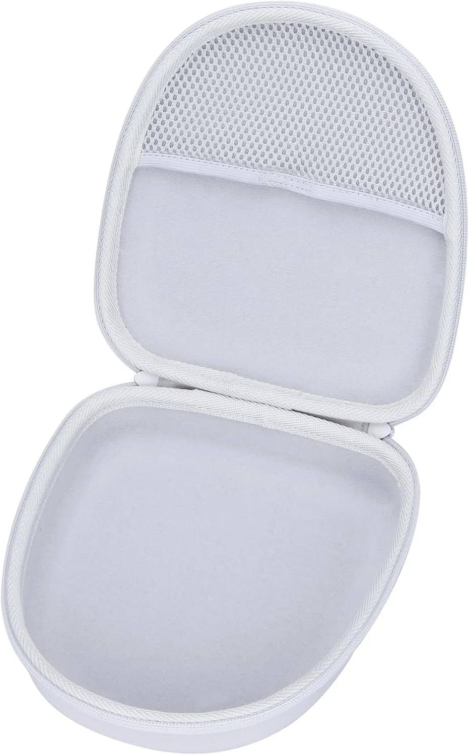 Hard Case Compatible with TOZO HT2 / BERIBES WH202A / Uliptz WH203A / KVIDIO WH201A / Picun B8 / RUNOLIM RUWH301AB-US3 Hybrid Active Noise Cancelling Headphones (Off White Case)