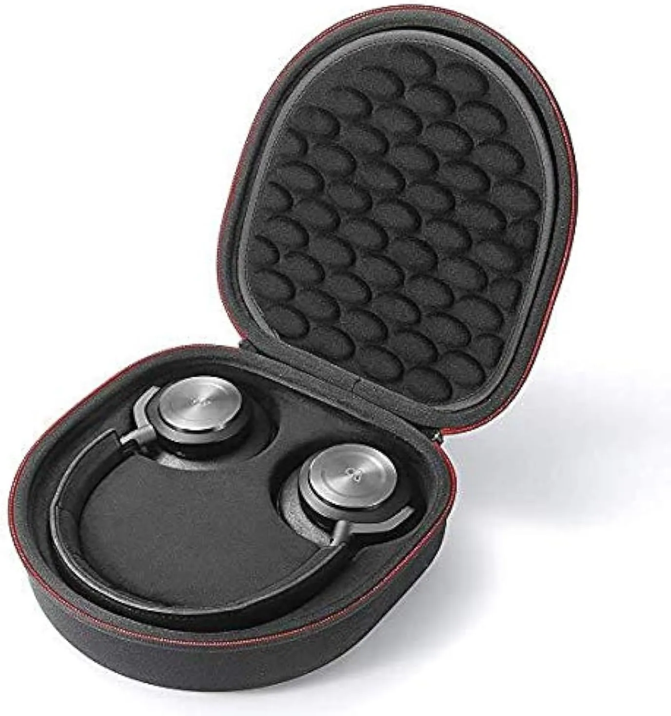 Hard Case for B&O Play by Bang & Olufsen Over-Ear Beoplay H4, H7, H8, H9 Headphones and Accessories, Travel Carrying Storage Bag - Black (Black Lining)