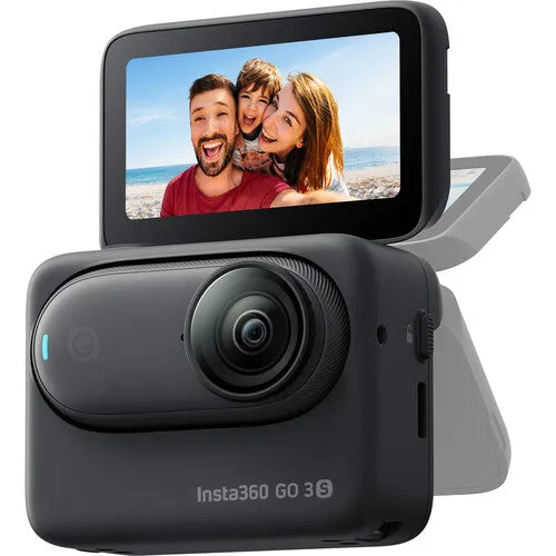 Insta360 GO 3S Action Camera (128GB, Midnight Black)