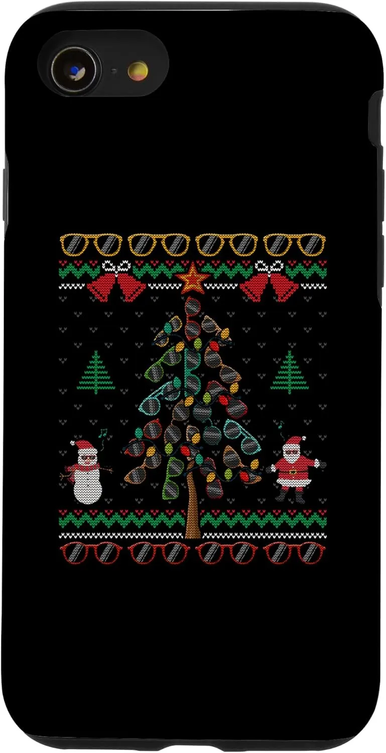 iPhone SE (2020) / 7 / 8 All I Want For Christmas Is New Glasses Optician Eyeglasses Case