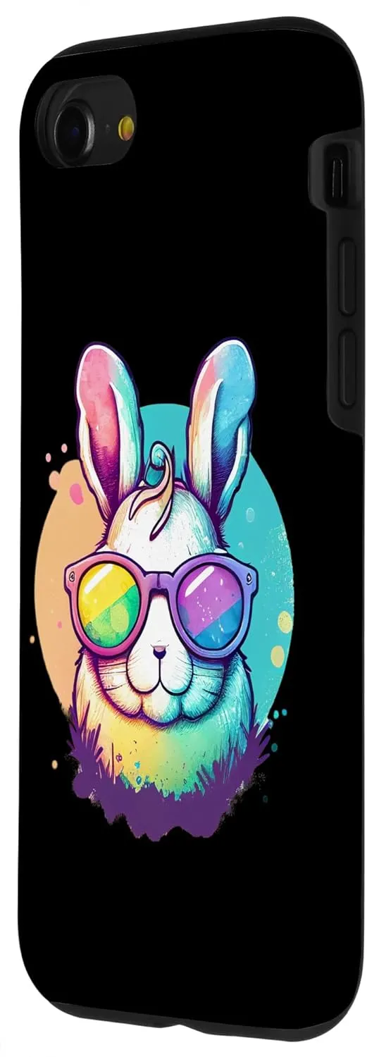 iPhone SE (2020) / 7 / 8 Easter Bunny Colorful Easter Glasses Cute Case
