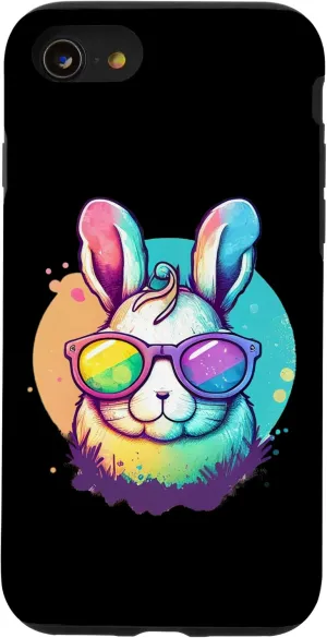 iPhone SE (2020) / 7 / 8 Easter Bunny Colorful Easter Glasses Cute Case