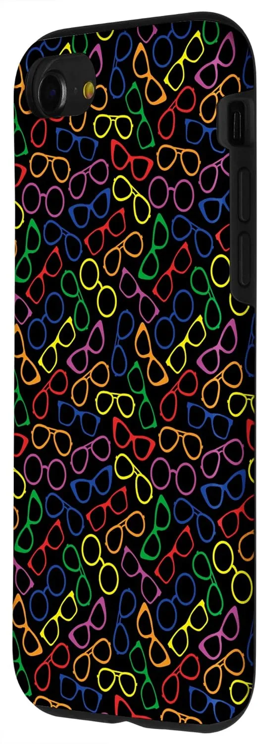 iPhone SE (2020) / 7 / 8 Rainbow Glasses Pattern Phone Case Case
