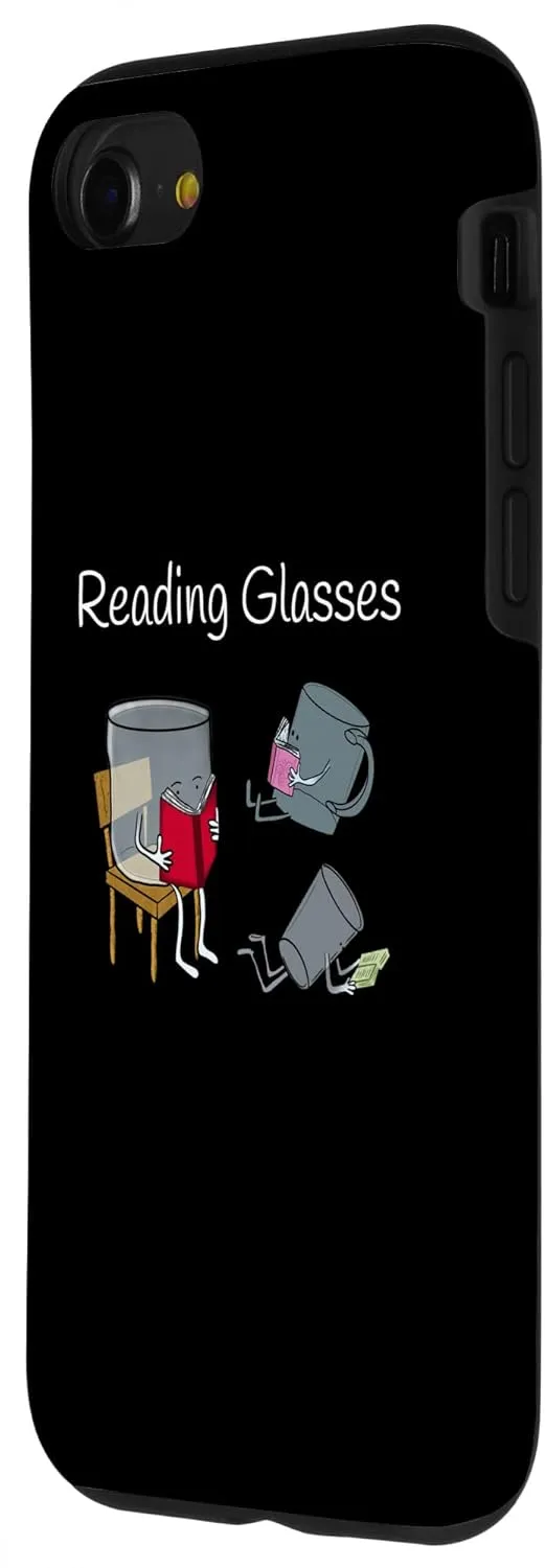 iPhone SE (2020) / 7 / 8 Reading Glasses funny books Case