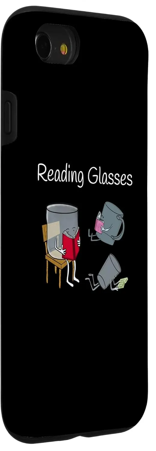 iPhone SE (2020) / 7 / 8 Reading Glasses funny books Case