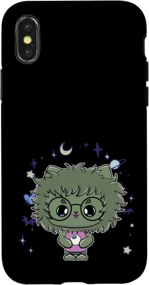 iPhone X/XS Werewolf Wolf With Glasses Mythology Lycanthrop Halloween Case