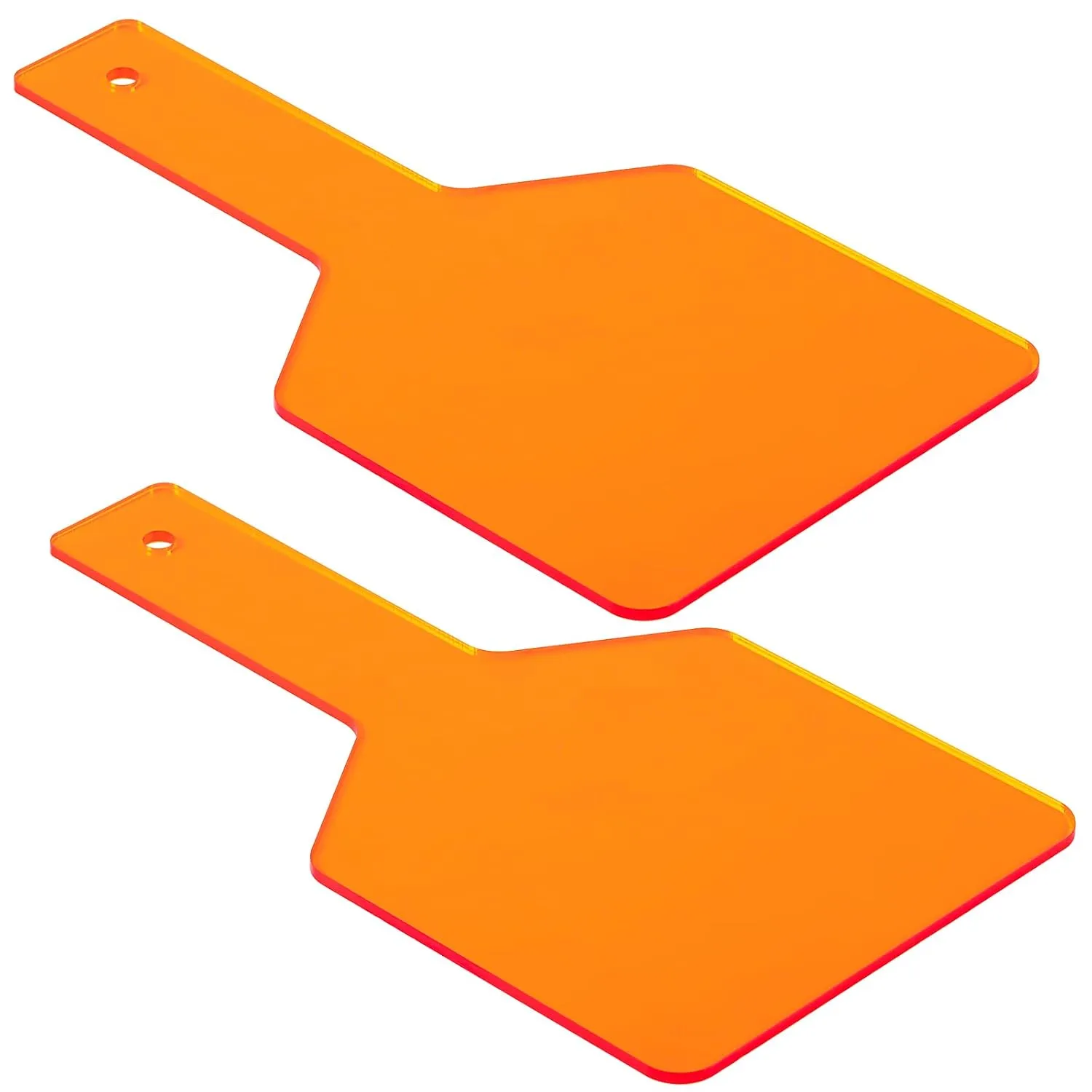 JMU 2 Pcs Dental Shield Plate, Handheld Dental Shade Board, Dental Light Curing Shield Eye Protective Plate