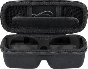 khanka for XREAL One/XREAL Air 2 pro/XREAL Air 2/ XREAL Air AR Glasses Travel Case,Black(Case Only)