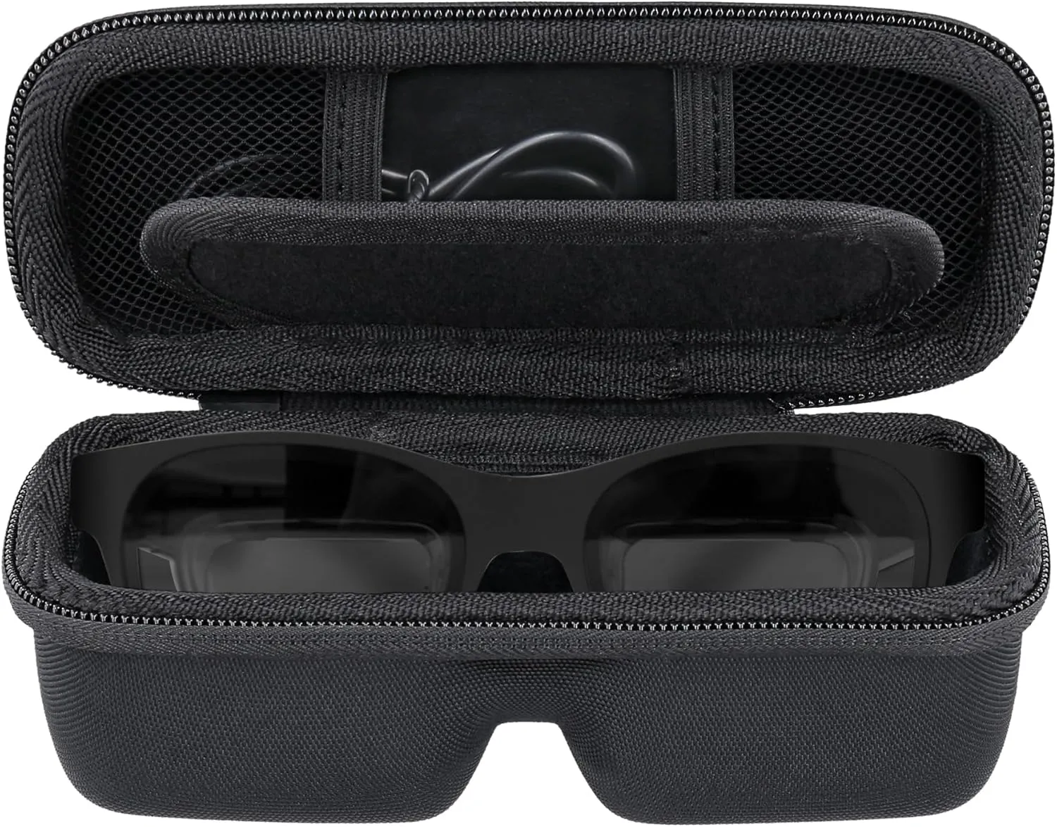 khanka for XREAL One/XREAL Air 2 pro/XREAL Air 2/ XREAL Air AR Glasses Travel Case,Black(Case Only)