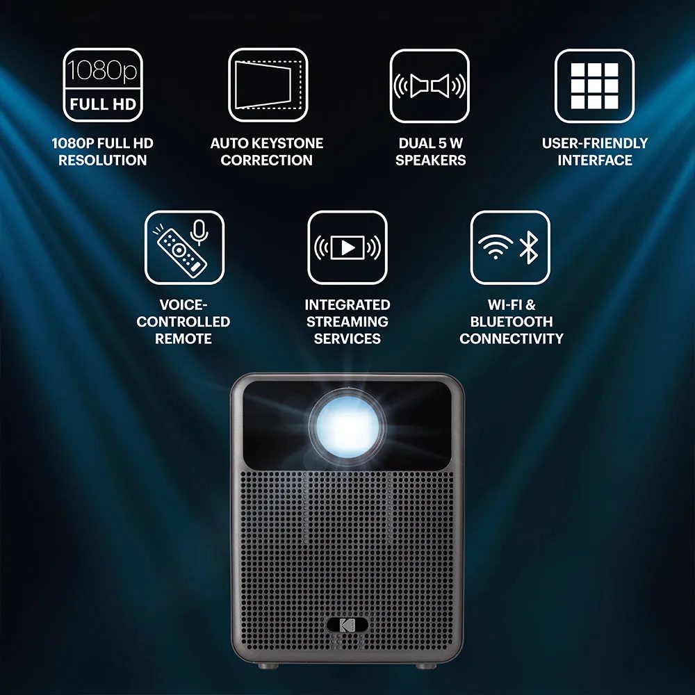 KODAK FLIK HD10 Smart Projector