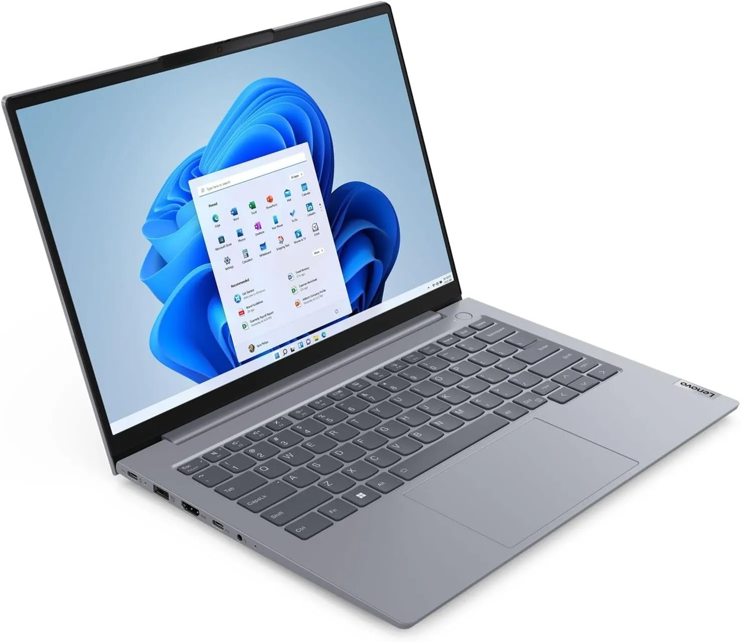 Lenovo ThinkBook 14 Gen 6 Business Laptop (14" FHD  Touchscreen, AMD Ryzen 7 7730U, 32GB RAM, 1TB SSD, 8-Core > Intel i7-1350U), Fingerprint, Backlit Keyboard, 1080p IR Webcam, Win 11 Pro, Grey