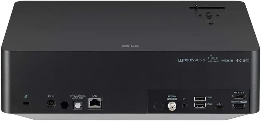 LG CineBeam UHD 4K Projector HU70LAB - DLP Home Theater Smart Projector, Black