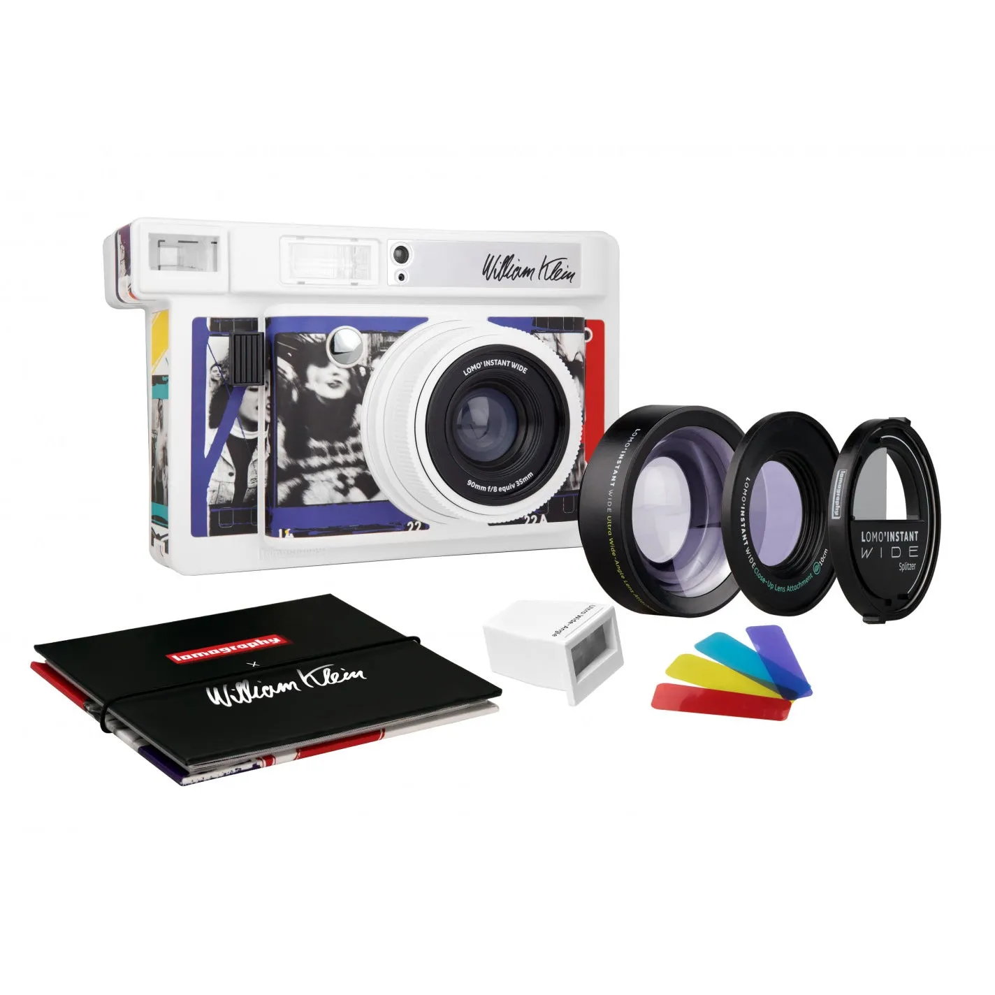 Lomography LomoInstant Wide Camera and Lenses - William Klein Edition