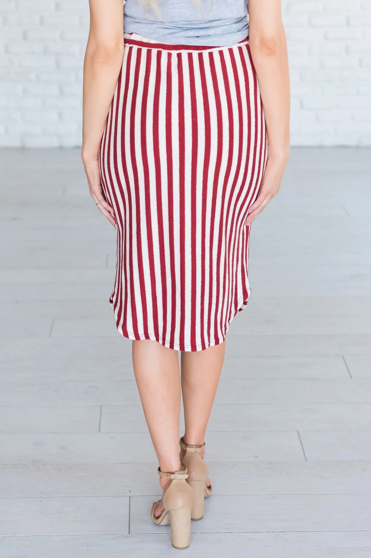 Made for Cool Nights Terry Modest Skirt