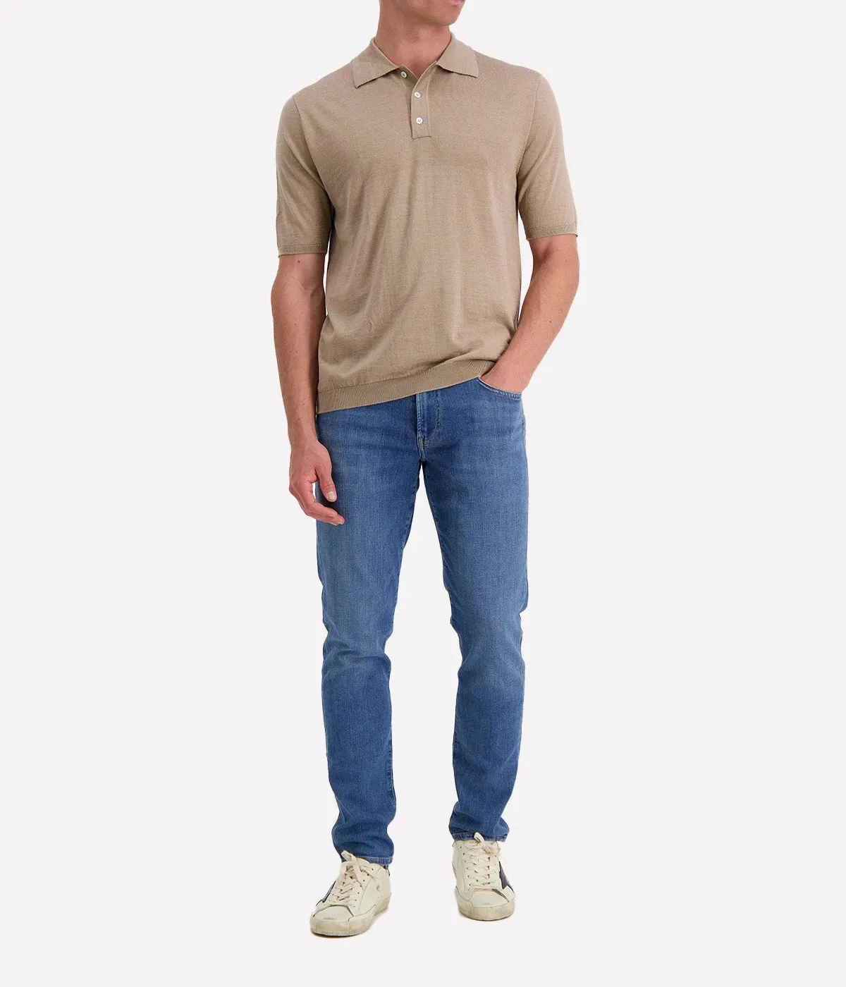 Man Polo in Camel