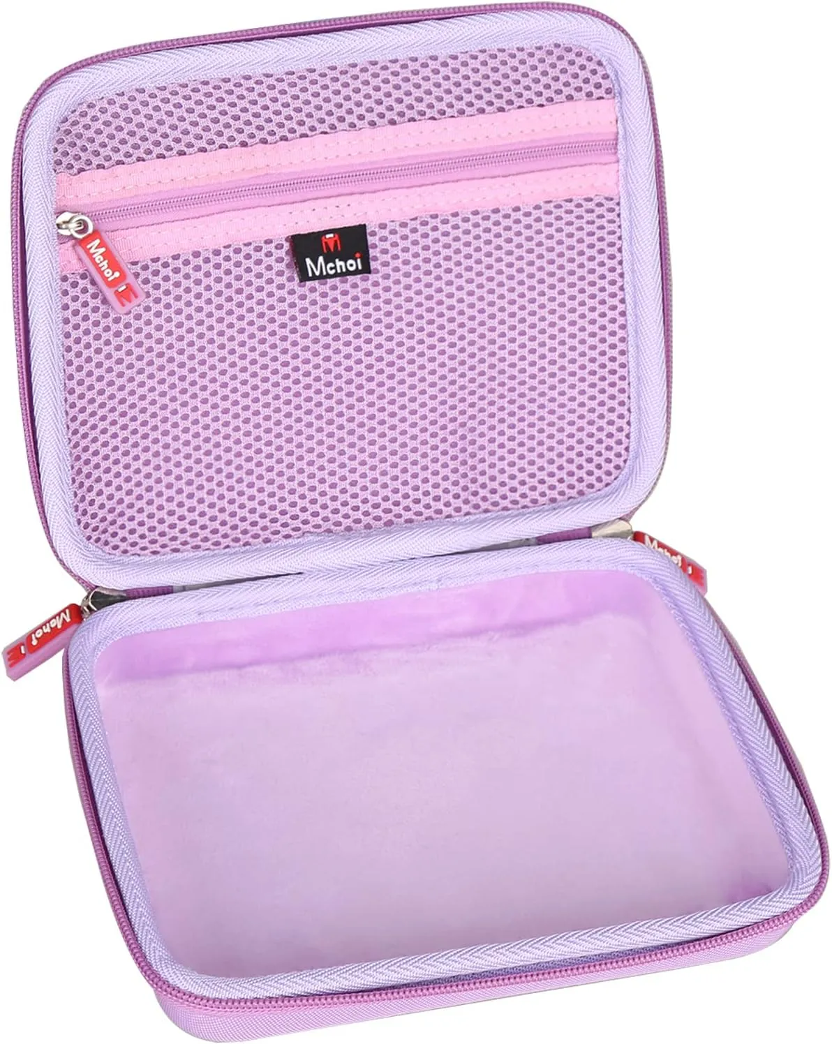 Mchoi Shockproof Carrying Case Suitable for Philips K4206 Kids Wireless On-Ear Headphones, Purple, Case Only