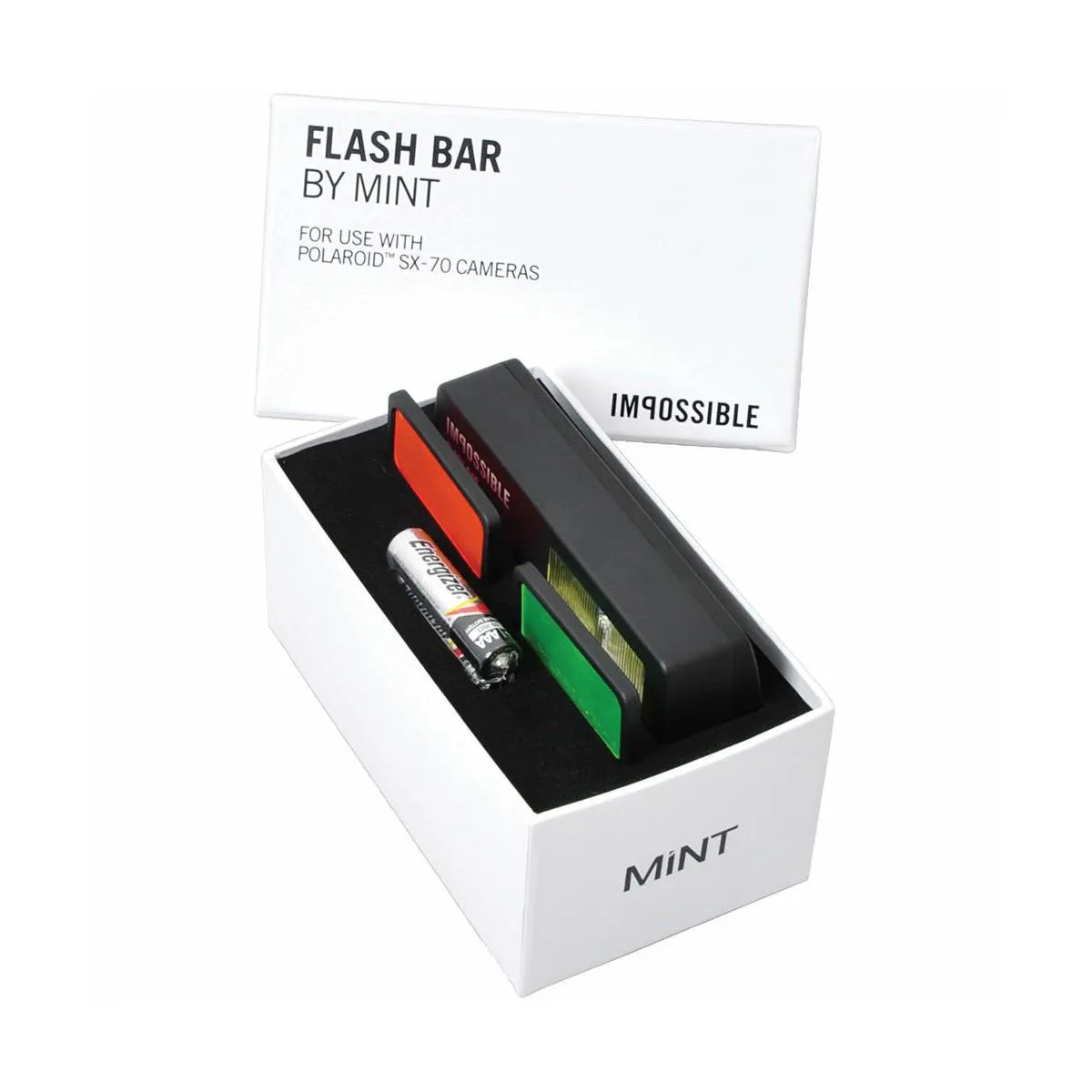 Mint Flash Bar 2 for Polaroid SX-70 Cameras