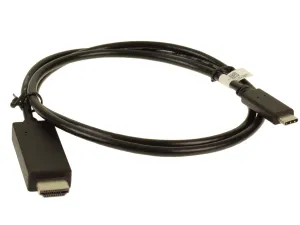 New Dell OEM USB-C M to HDMI M Dongle Adapter Cable 3FT GYT4R