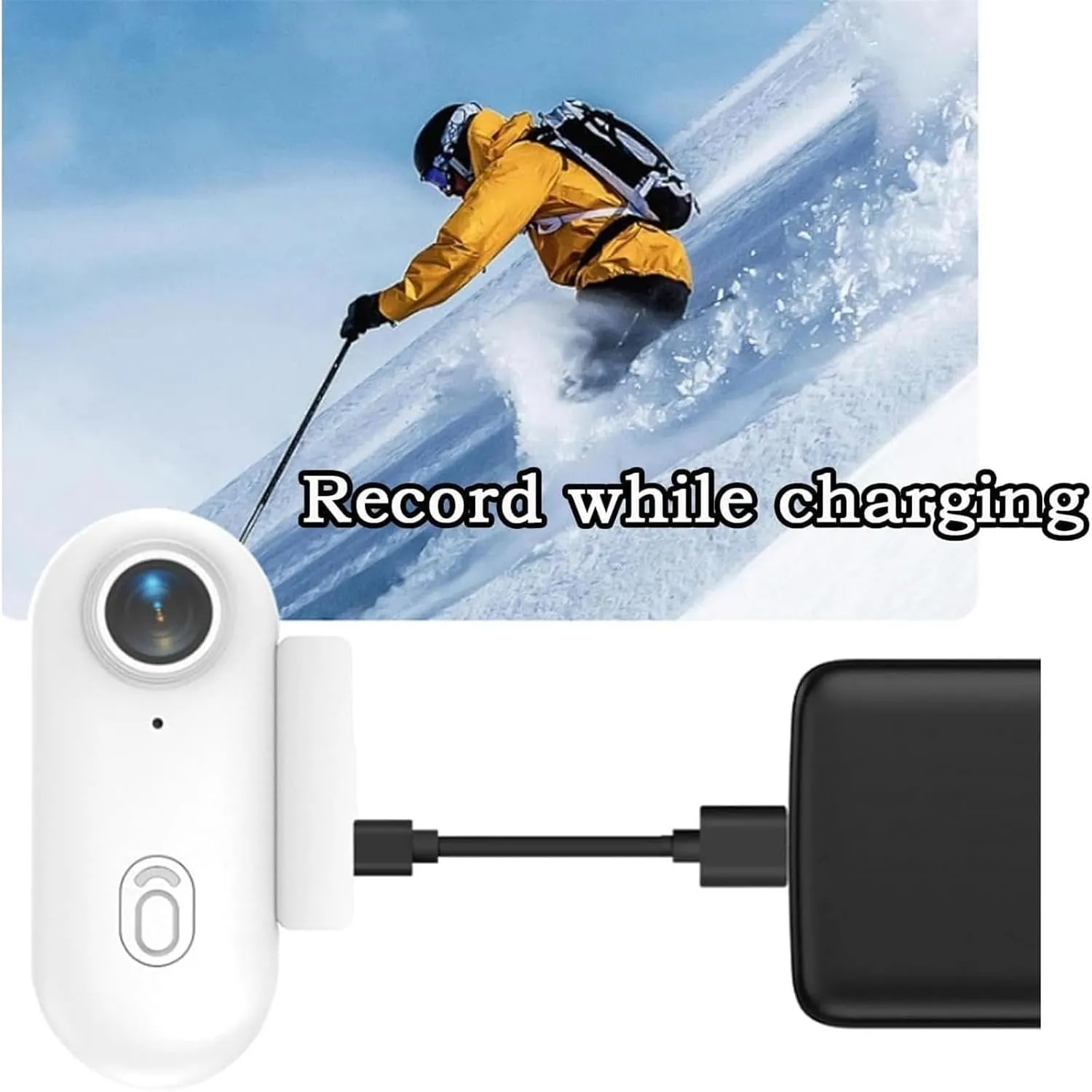 Nexo25 Camera, 1080p/4k Waterproof Wearable Action Cam with Magnetic Clip for Travel, Sports Cameras for Diving, Pets, Self-Publishing, Travel and Outdoor Adventures (A,No Storage)