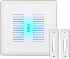 NICOR Lighting PRCP2A PRCP2 Door Chime Kit, White