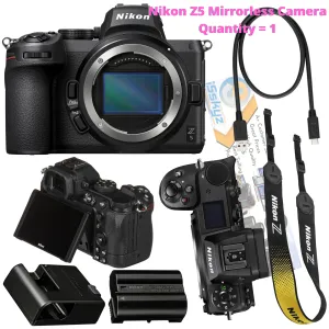 Nikon Camera Mirrorless Z5 Mp 24.3 Digital Z 5 Uhd 4K Bluetooth Wifi 1649